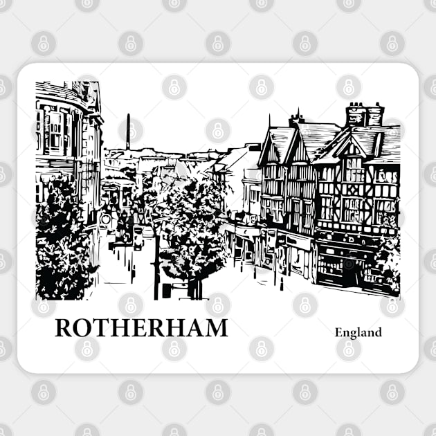 Rotherdam England Sticker by Lakeric